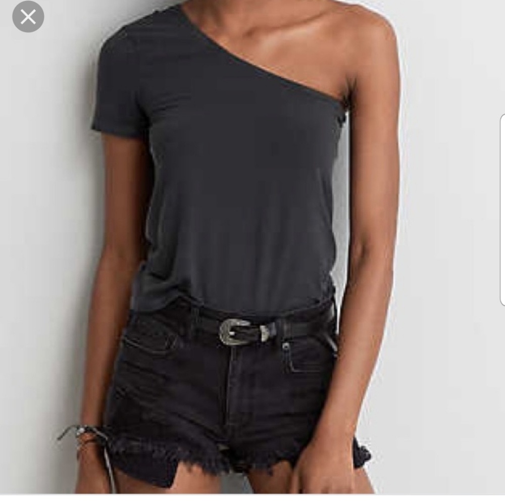 SOFT & SEXY FROM AMERICAN EAGLE ONE SHOULDER TOP S/P